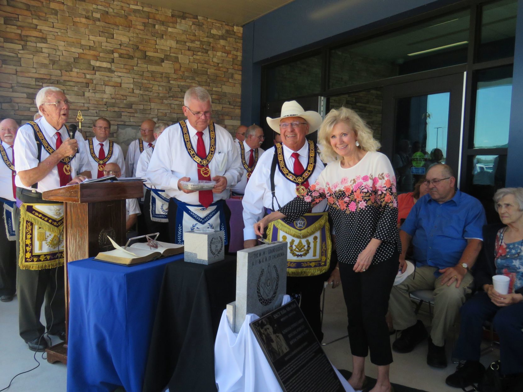 Masonic Cornerstone Ceremony